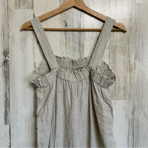 J. Crew Relaxed 100% Linen Jumpsuit Womens Size S - Picture 9 of 13